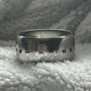 Vintage 1/1  Large Heart Bengal Cuff